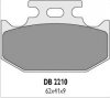 Delta Braking SUZUKI 125 RM (92-95) klocki hamulcowe tył